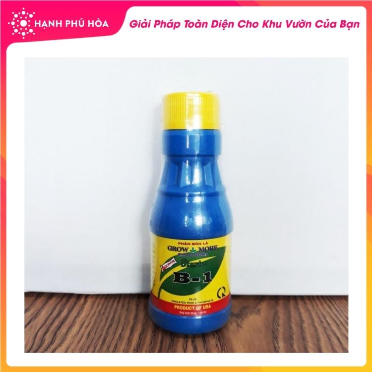 Phân Bón Lá Đa Lượng Vitamin B1 GROW MORE Của Mỹ 500ml/Chai- Phát Triển Chồi, Đọt Mạnh, Ra Lá Nhanh, Nuôi Trái Lớn Nhanh