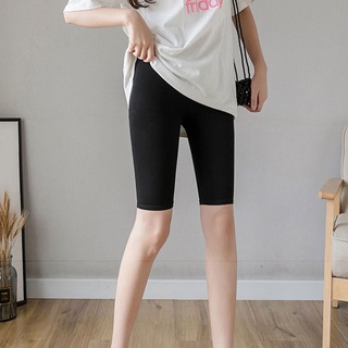 Quần legging lửng, quần ngố nữ 4 túi chất cotton co giãn 4 chiều, thấm hút mồ hôi