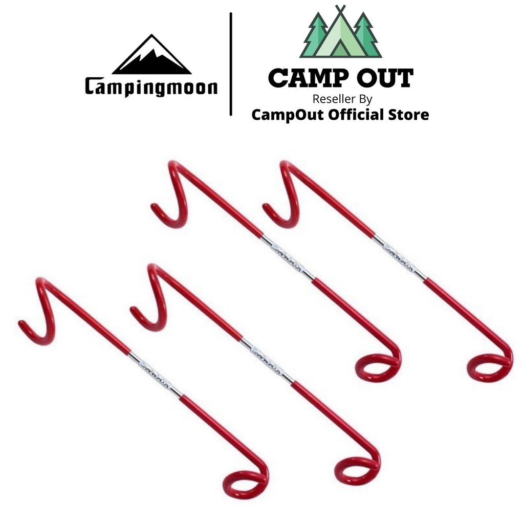 Campingmoon đồ cắm trại campoutvn giá treo đèn cắm trại móc trụ du lịch dã ngoại A083