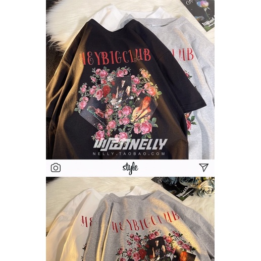 Áo phông nelly heybig sale (có sẵn) 19 hoa heybigclub