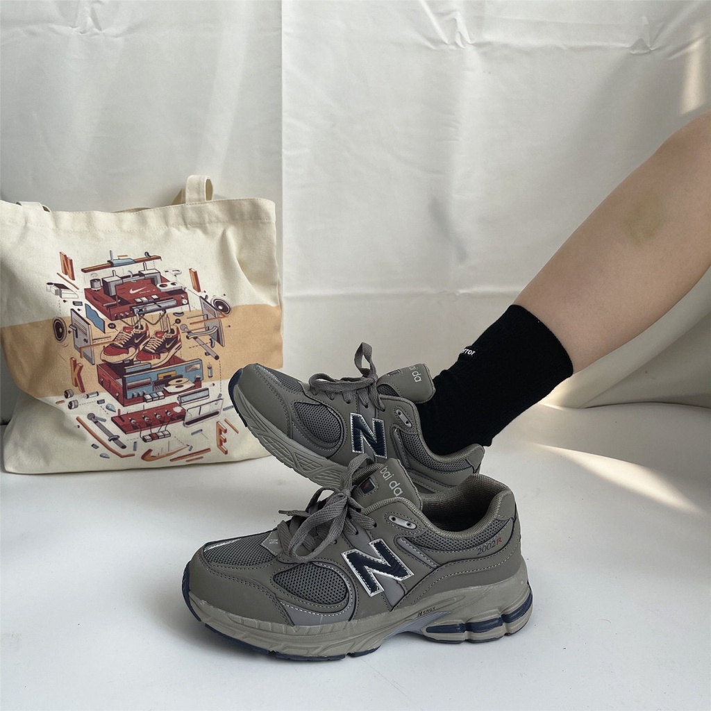 Giày Thể Thao 2002r Yuanzu Gray Daddy Thời Trang Dành Cho Cả Nam Và Nữ