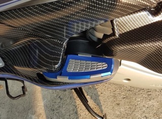 Gác chân sau PCX cnc