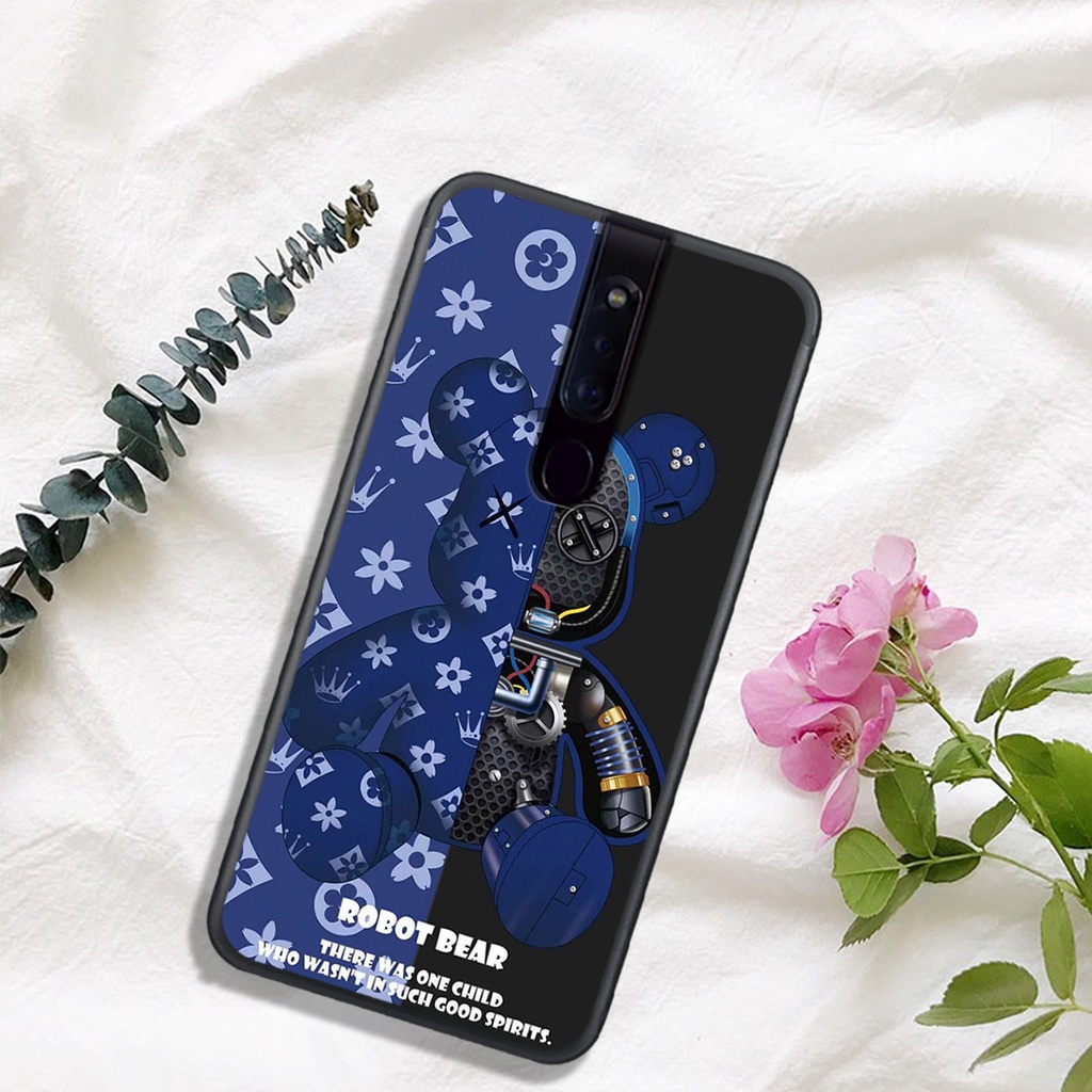 [HOT]ỐP OPPO F11 - F11 PRO , In Hình Gấu Robot họa tiết L-V màu sắc cực đẹp.