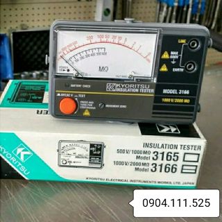 Máy đo điện trở cách điện Kyoritsu 3166