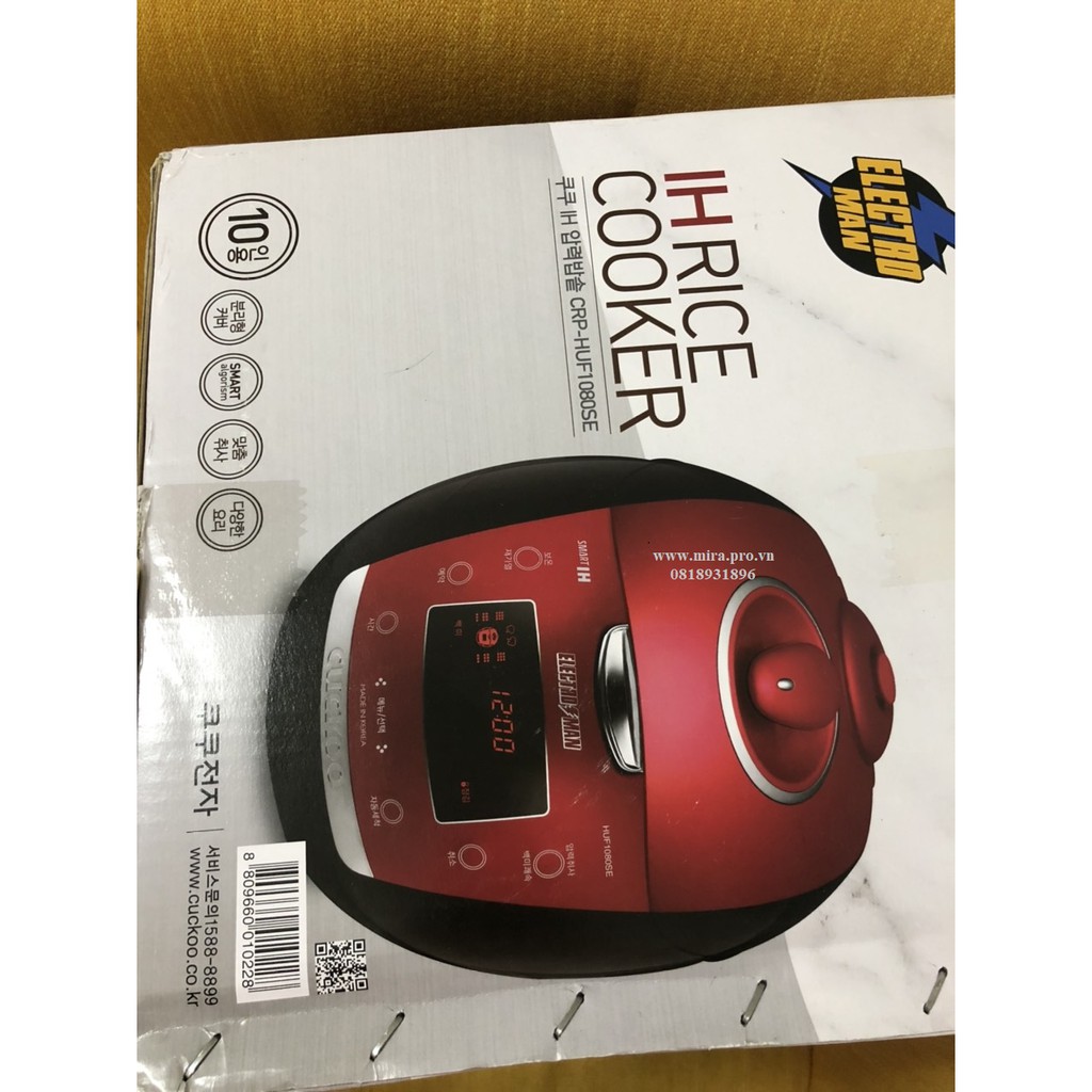 NỒI CƠM ĐIỆN CAO TẦN CUCKOO CRP-HUF 1080 SE (1.8L NHẬP KHẨU HÀN QUỐC) | BigBuy360 - bigbuy360.vn