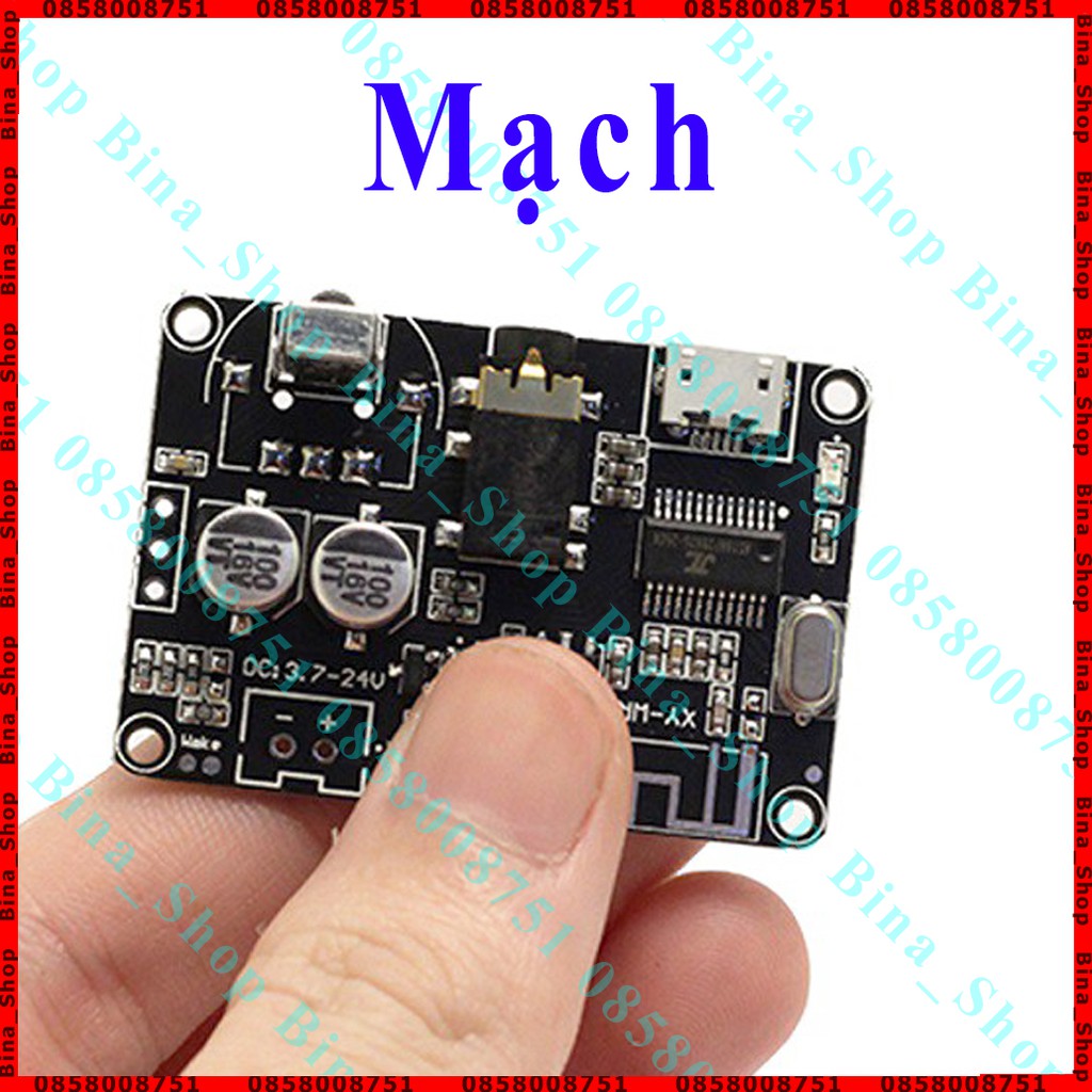 Mạch giải mã âm thanh Bluetooth 5.0 XFW-WRBT (remote mua riêng) DC 3.7v-24v