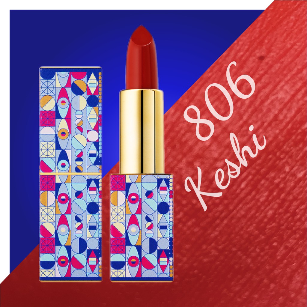 Son lì JinJoo keshi 806 - Đỏ cam