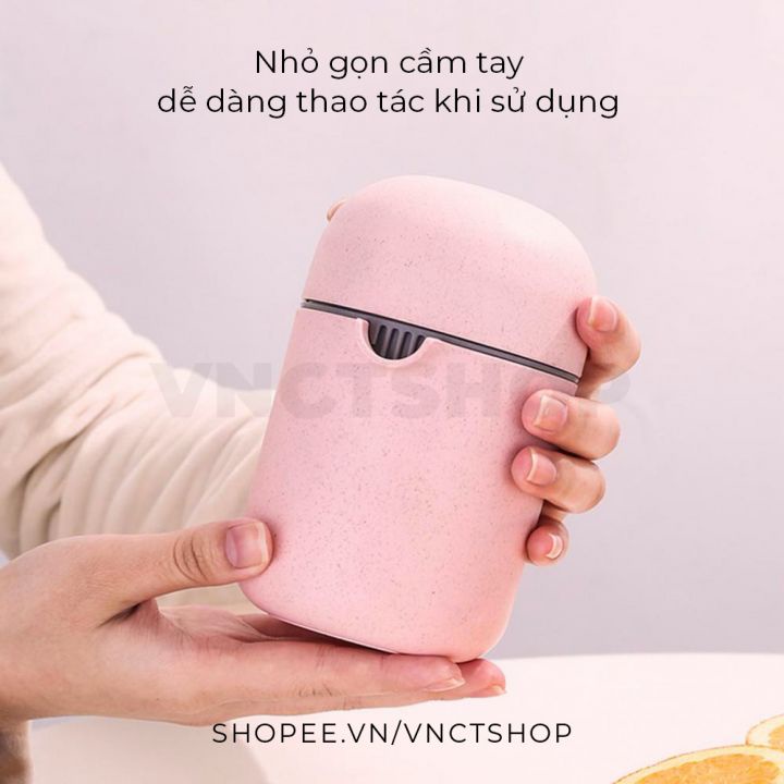 Dụng cụ vắt cam đồ vắt ép nước cam hoa quả trái cây bằng tay nhựa lúa mạch cầm tay