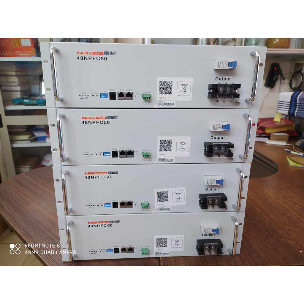 Pin lithium lưu trữ dùng lưu trữ năng lượng tái tạo Narada 48V 50Ah 2.5kwh