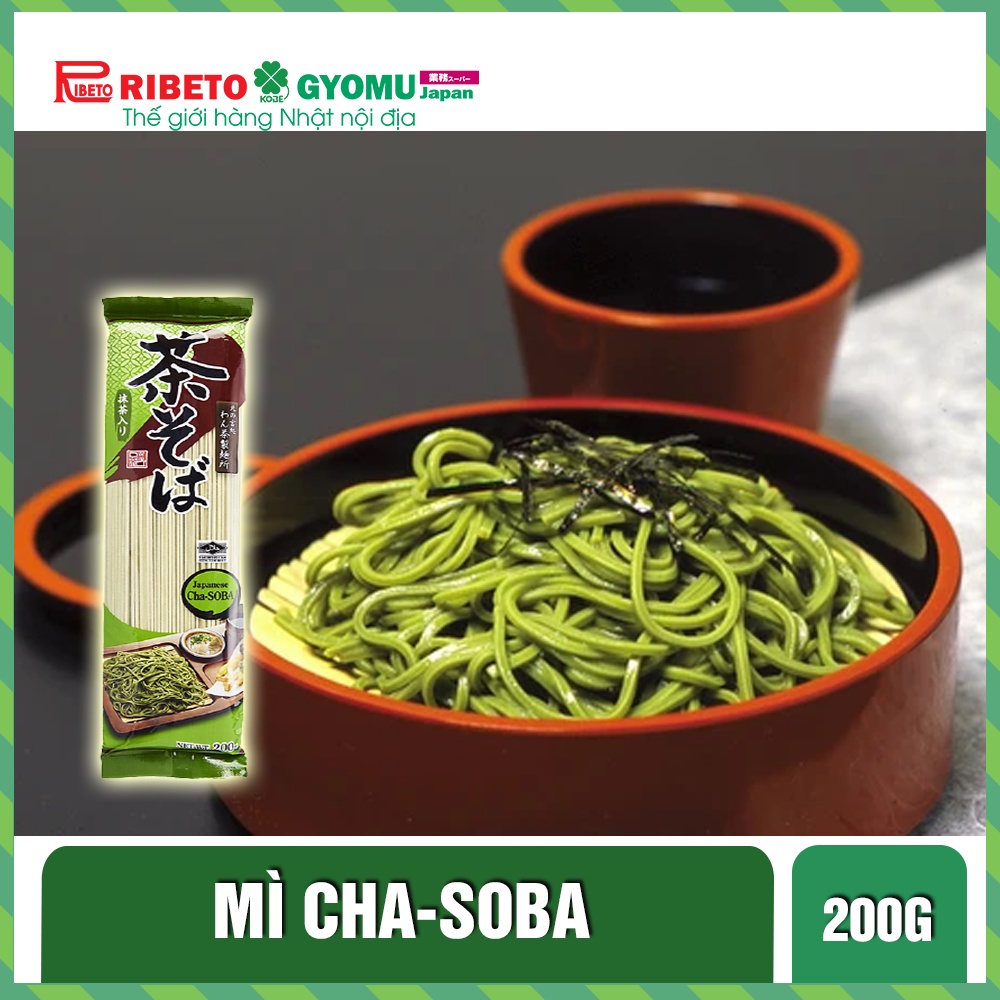 Mì Cha-Soba (Yamamori) 200g - Mì Soba Nhật Bản