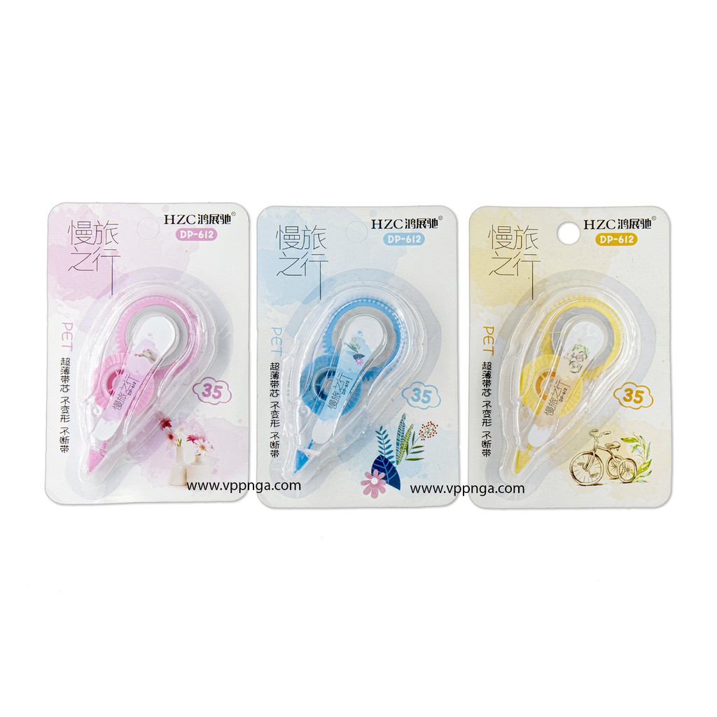 [MUA SỈ GIẢM 10%] Bút xóa kéo, xóa giấy DP-612 (1 cây)