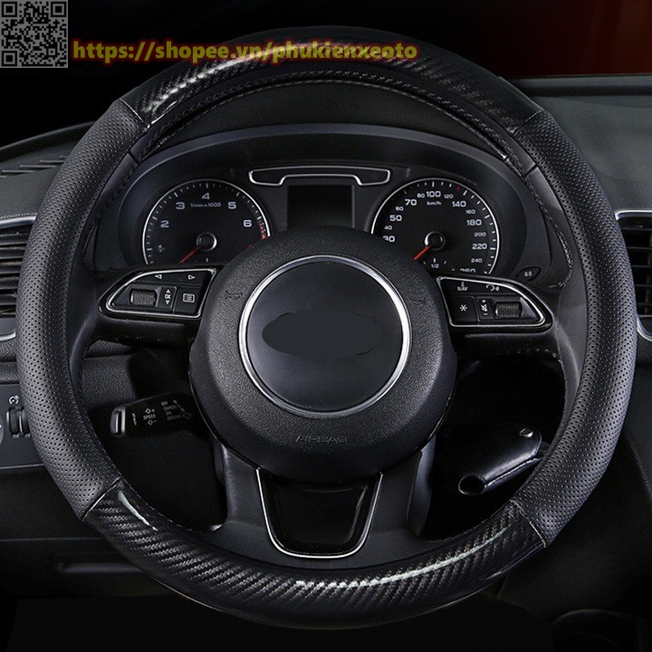 Bọc Vô Lăng Vân Carbon Cho Vios, Kia Morning, I10, wigo, ecosport, ford escape, kia rio, tucson, yaris, accent, altis