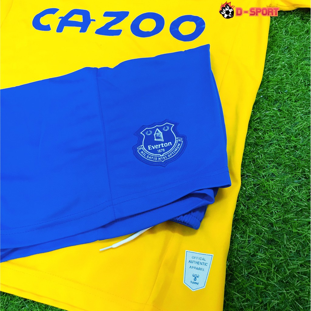 Quần Áo Bóng Đá CLB Everton Away 2nd 20/21 - Hàng Nhập Thái - Chất Lượng Cao