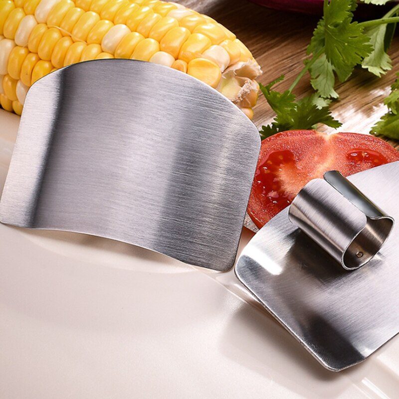 Dụng Cụ Bảo Vệ Ngón Tay Khi Cắt Thực Phẩm Bằng Thép Không Gỉ
