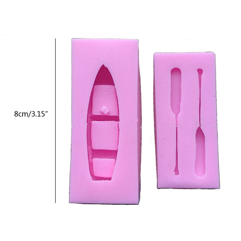 Khuôn Silicone Làm Mặt Dây Chuyền Hình Thuyền Buồm 3d