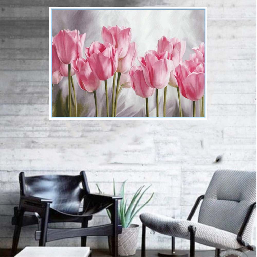 Bộ Tranh Đính Đá 5D Họa Tiết Phong Cảnh Độc Đáo DIY Dùng Trang Trí Nhà Cửa