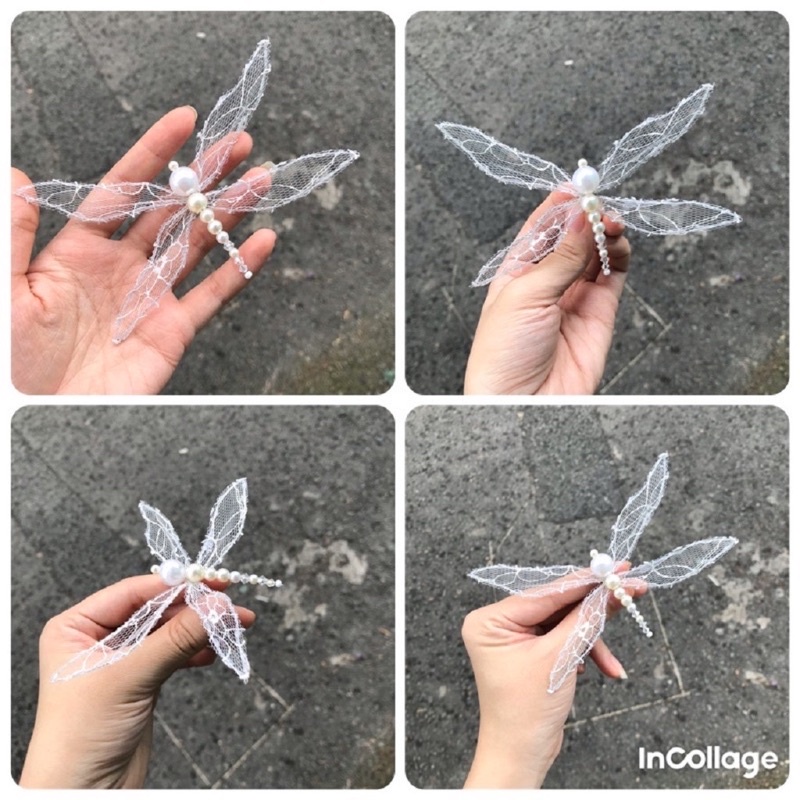 cài tóc chuồn chuồn ảnh thật