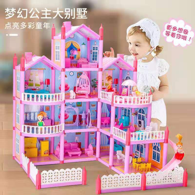 Ngôi Nhà Búp Bê Barbie Xinh Xắn Đáng Yêu Cho Bé Gái