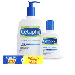 Sữa rủa mặt Cetaphil 125ml /500ml làm sạch dịu nhẹ