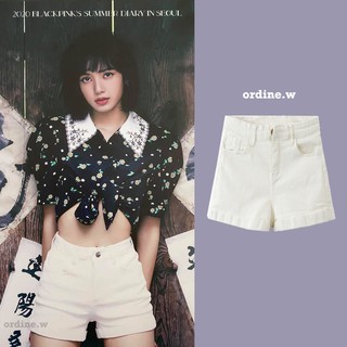 ORDER_Quần short jeans xắn gấu BLACKPINK Lisa