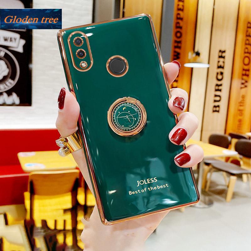 Ốp điện thoại có giá đỡ hình đồng hồ sáng tạo cho Huawei Nova 3i/Nova4/Nova4E