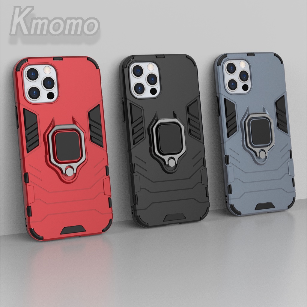 Ốp Điện Thoại Chống Sốc Kèm Móc Xỏ Ngón Nam Châm Cho iPhone 12 MIni 11 pro 5 6s 5s X Xr SE Xs Max 6 7 8 Plus