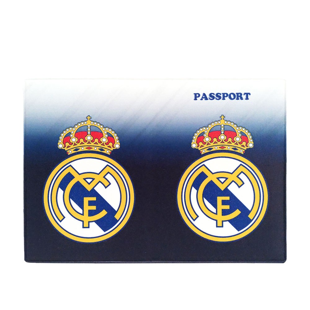 Vỏ Bọc Hộ Chiếu In Logo Real Madrid