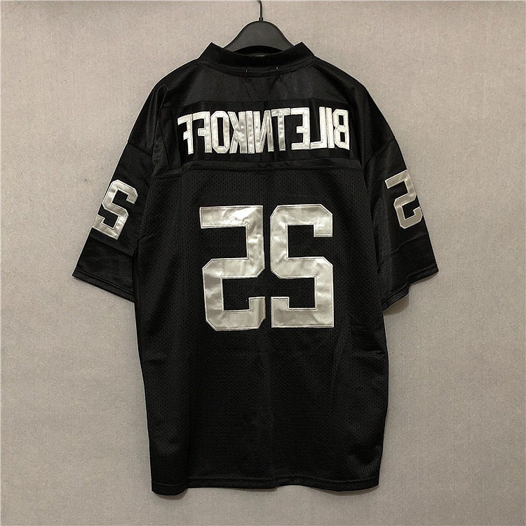Nfl Rugby Jersey Châu Âu Mỹ Đường Phố Hip Hop Bông Tai Kẹp Rời BF Phong Cách hiphop Thêu Chữ Áo Thun
