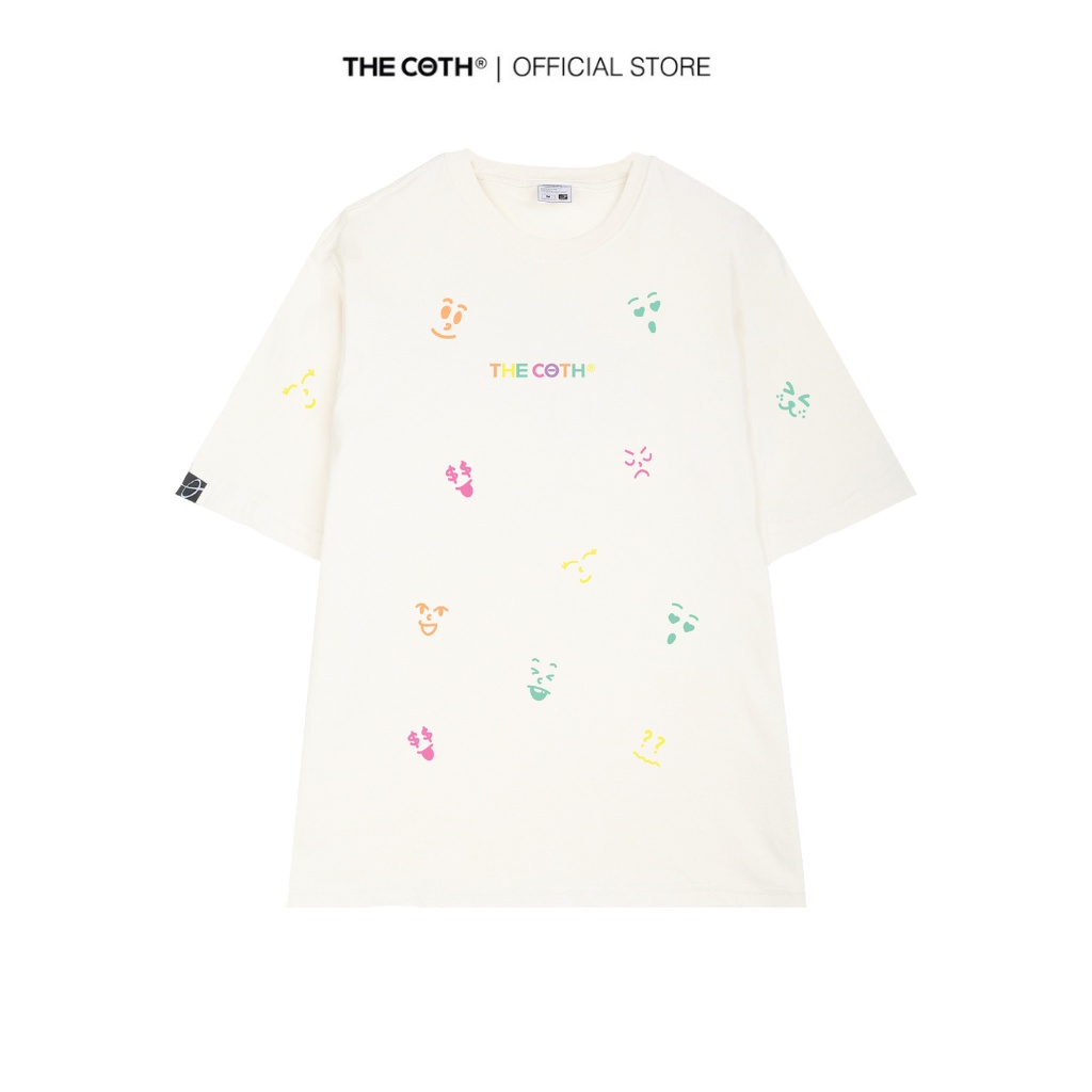Áo thun unisexEmoji Tee 2.0, phong cách cực ngầu cho cả nam và nữ, chất liệu mát mẻ Thương Hiệu The Coth AT2U0811