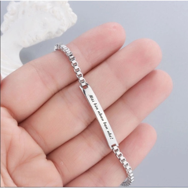 Lắc Tay, Vòng Tay Nữ Bạc 925 Cao Cấp