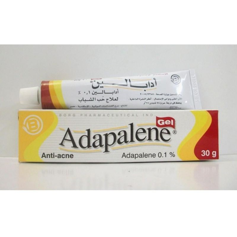 GEL BÔI CHO DA MỤN ADAPALENE 0.1% ẤN ĐỘ