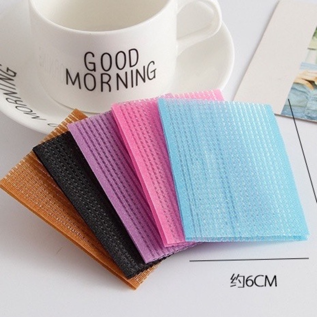 Set 2 miếng dán giữ tóc Miếng cài cố định tóc mái khi trang điểm, rửa mặt tiện lợi