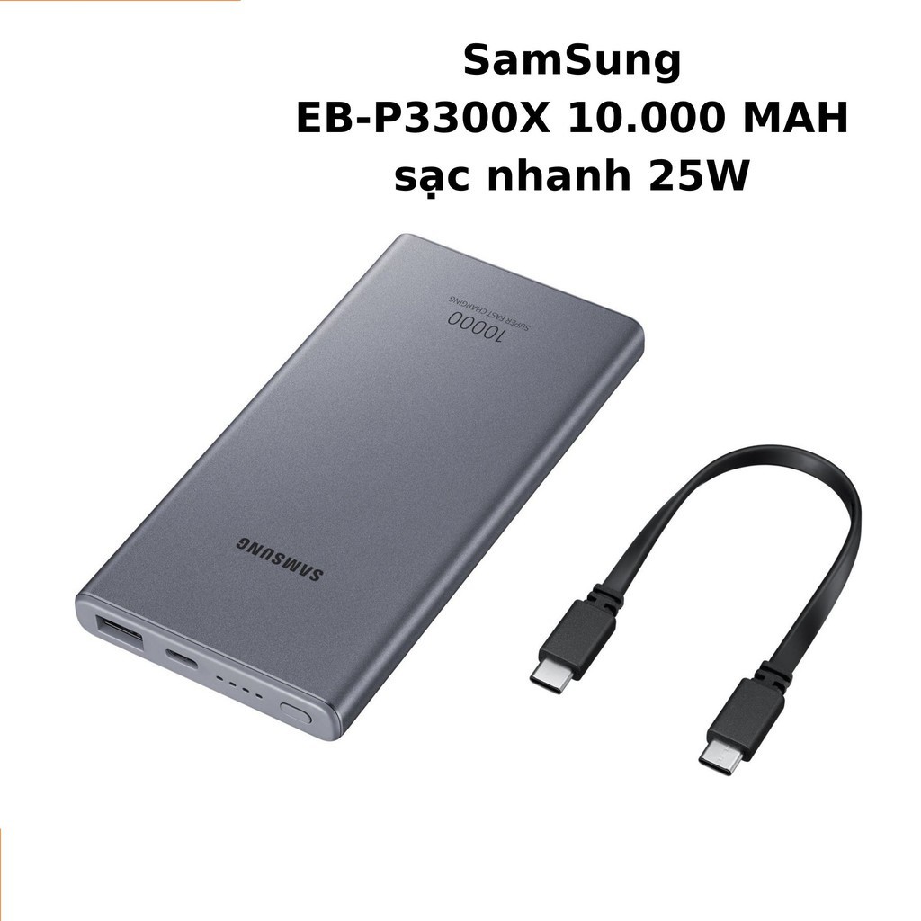 Pin sạc dự phòng SamSung EB-P3300X 10.000 MAH sạc nhanh 25W chính hãng