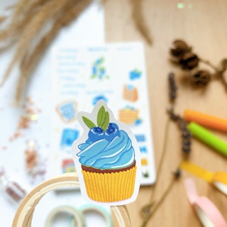 Bullet Journal Sticker - Blueberry - Việt quất