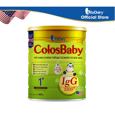 Sữa non ColosBaby Gold - Số 0,1,2 Hộp 800g