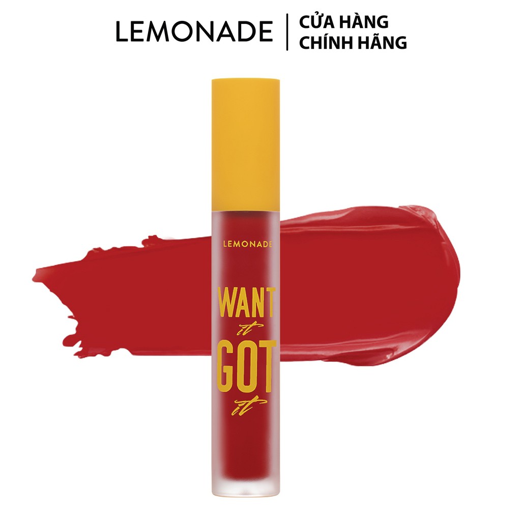 Son Kem Lì Nhẹ Môi Lemonade Want It Got It Lipcream 5g | Thế Giới Skin Care