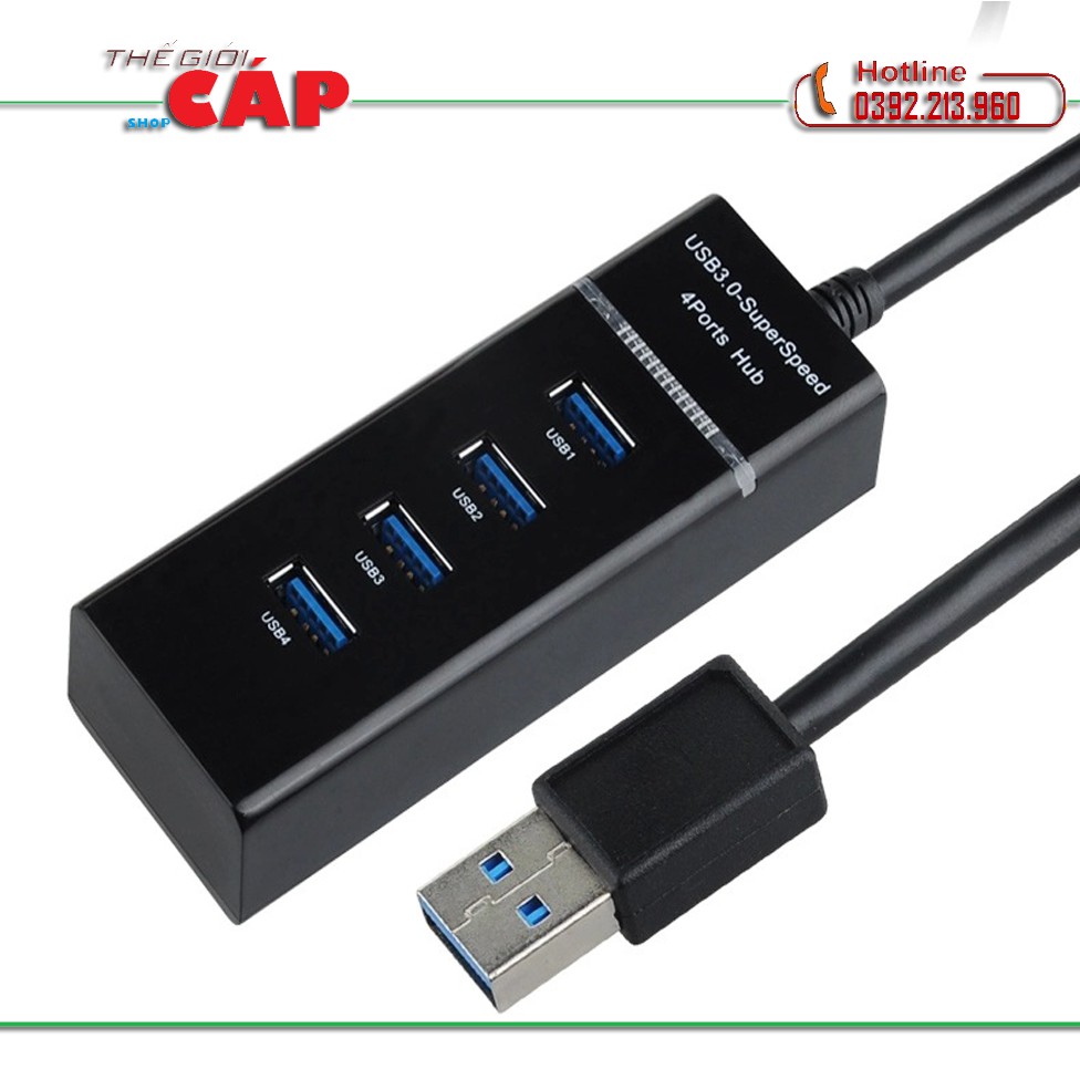 Hub chia cổng Usb 3.0 Cabos 303