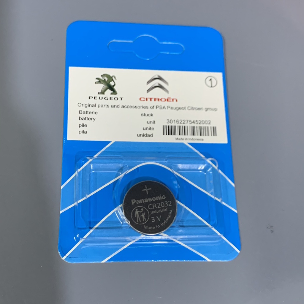 Pin Cúc Áo CR2016, CR1632, CR1620 - Pin Chìa Khóa Xe Peugeot Citroen