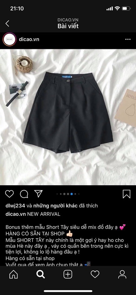 QUẦN SHORT LƯNG TÂY