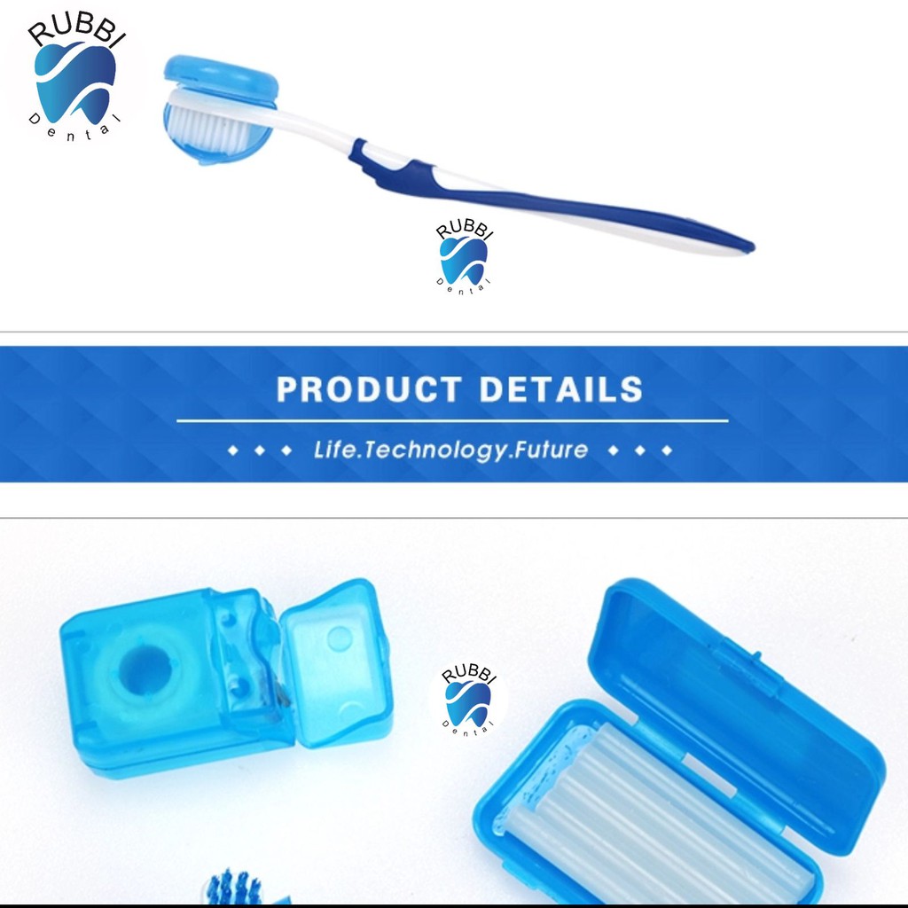 Bộ vệ sinh răng miệng 8 món dành cho niềng răng, vệ sinh cá nhân nhỏ gọn mang đi tiện lợi chăm sóc răng miệng
