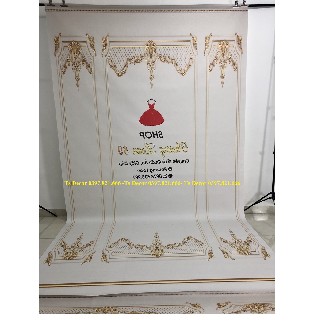 Phông nền màu sáng 3D 5D nhẹ nhàng sang trọng