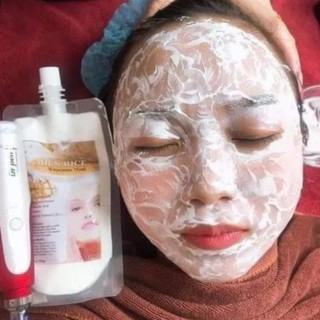 Cấy trắng collagen trắng mịn da, cấy trắng vàng nano, huyết hoa hồng, mầm cám gạo