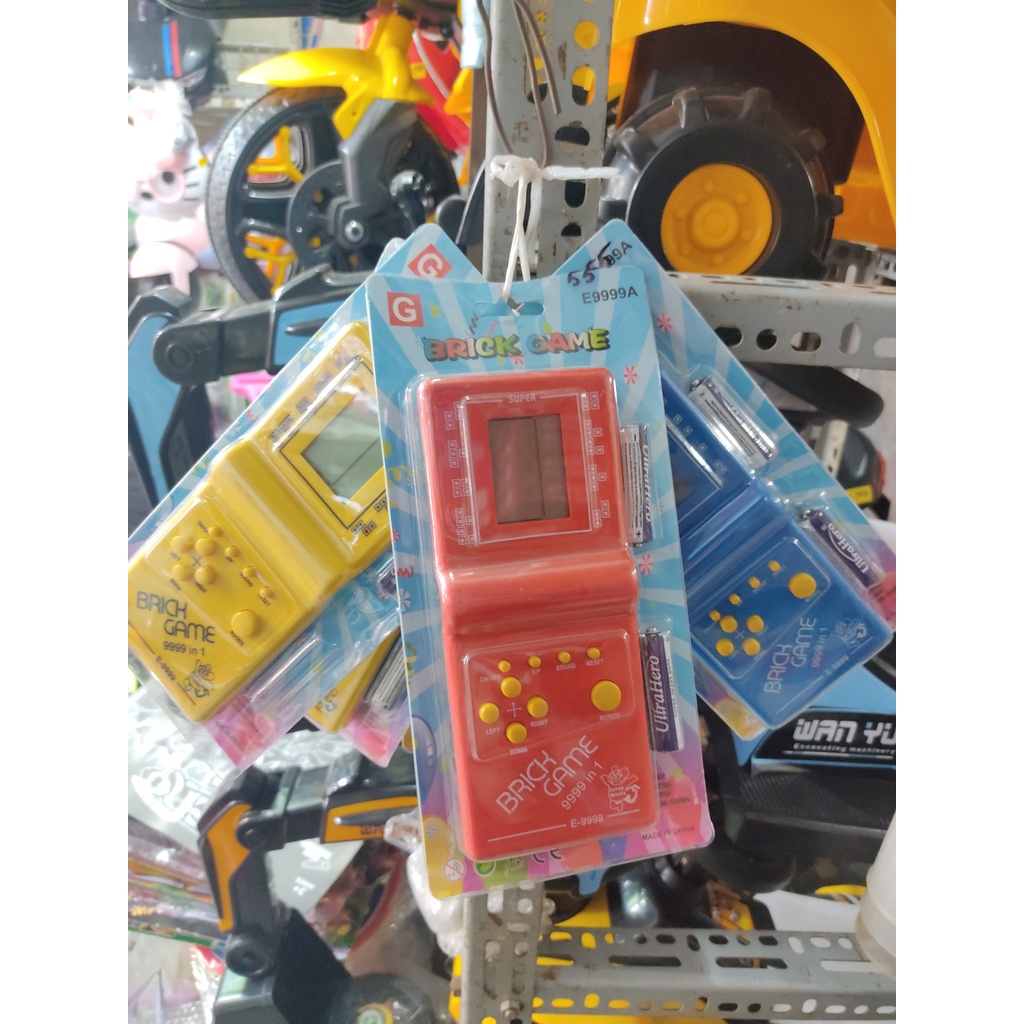 Máy chơi game xếp gạch/Brick game (Tặng 1 vỉ pin chơi luôn) - Đồ chơi giải trí cho trẻ em