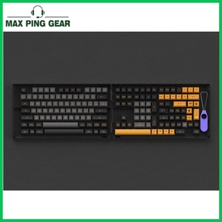Nút bàn phím AKKO Keycap set – Black Bronze (PBT Double-Shot/ASA profile/158 nút)