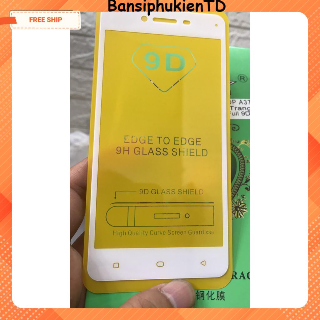 Kính cường lực Oppo A37 full màn hình 9D