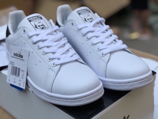 Giầy stan mith gót xanh 1:1 ( full phụ kiện + free ship )