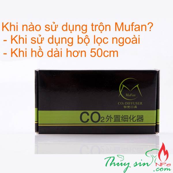 Trộn CO2 chữ T Mufan | Trộn CO2 đường ống | Trộn CO2 thủy sinh | Trộn ngoài Mufan