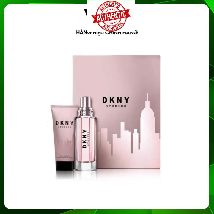 [Mã giảm giá mỹ phẩm chính hãng] Bộ Quà Tặng Nước Hoa Donna Karan New York Stories Eau De Parfume For Women 100ml-100ml