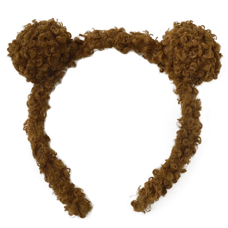 Băng Đô Cài Tóc Hình Tai Gấu Dễ Thương Ngọt Ngào