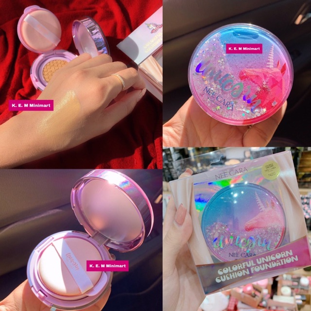 Phấn Nước Cushion Foundation NEE CARA Colorful Unicorn 13g (Kem Nền) - Thái Lan | BigBuy360 - bigbuy360.vn